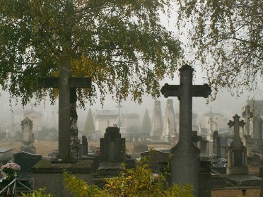 Cimetière sur Labastide-Marnhac