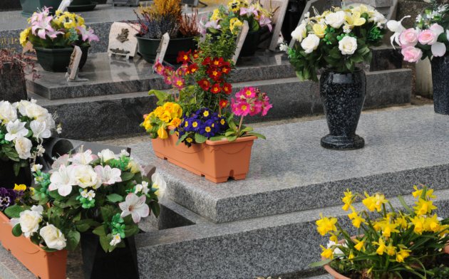 Cimetière dans Langeais