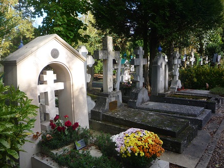 Cimetière à Saint-Martin-en-Haut