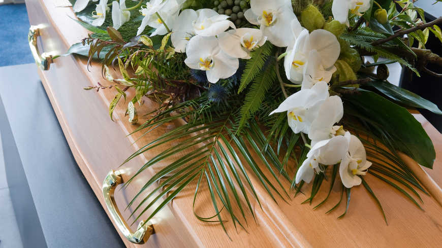 Fleurs Enterrement dans Nantes