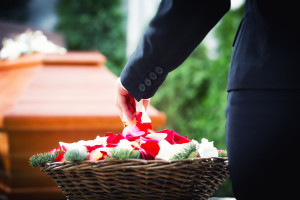 Fleurs Cimetière dans Criquebeuf